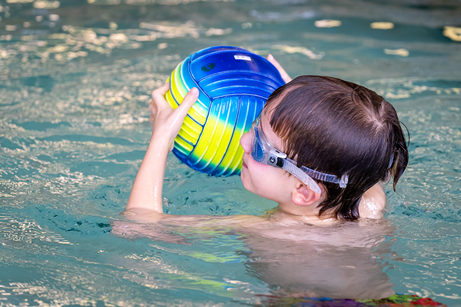 Natation privée et initiation water polo avec un coach privé de natation à Genève