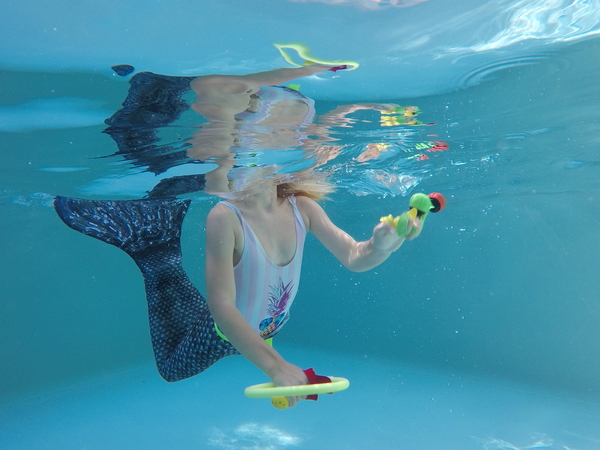 Natation enfant et anniversaire